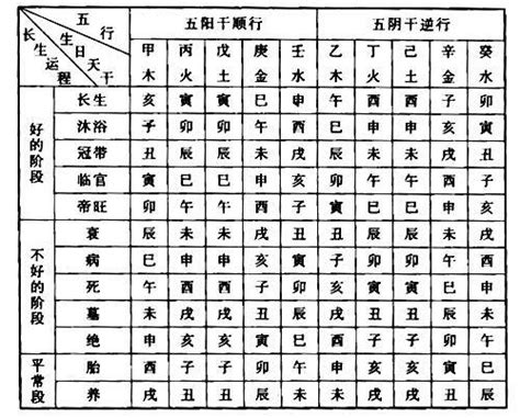 十二長生大運|八字算命基礎——十二長生